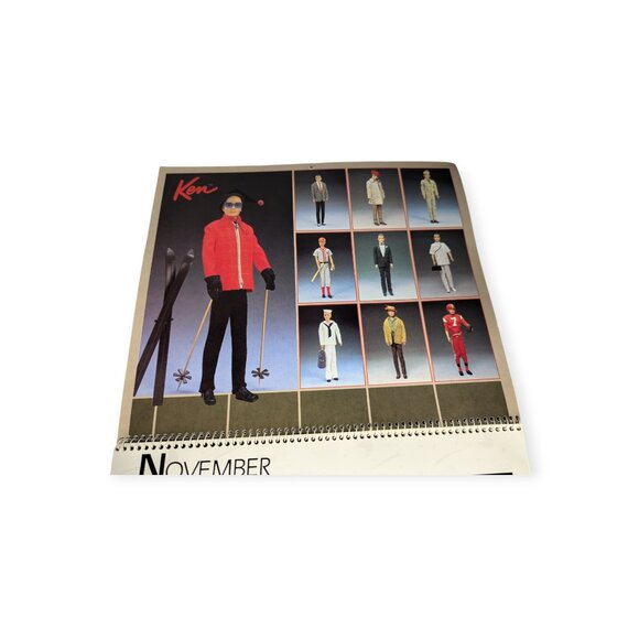 Vintage Mattel 1992 Barbie Fashion Calendar Unused Spiral Bound - Picture 6 of 7